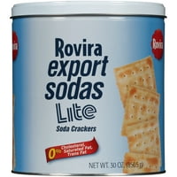 Rovira Export Soss Lite Soda Crackers Oz