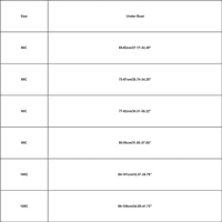 Педорт Лепило Градник Бралети За Жени V Вратот Цветни Чипка Прилагодливи Ремени Секојдневниот Градник Беж, 80С