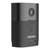 Bosma Sentry 1080p Full HD Надворешен Wi-Fi Паметен Безбедносен Ѕвонче Со PIR LED Модул