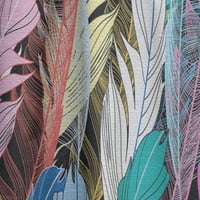 DesignArt 'Пердуви на птици vii' Југозападен панел за завеси