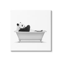 Tuphell Industries Panda Bearting Claw Claw Cub Graphic Art Gallery завиткано платно печатење wallидна уметност, дизајн од Annalisa