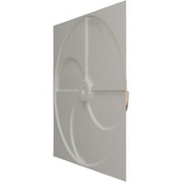 Екена Милхаурд 5 8 W 5 8 H Windmill Endurawall Декоративен 3Д wallиден панел, Универзален бисер метален шампањ розов