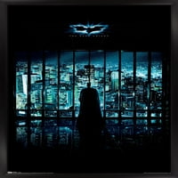 Стрип Филм - Темниот Витез - Бетмен Поглед На Градот Еден Лист Ѕид Постер, 14.725 22.375