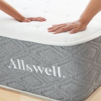 Allswell Luxe 12 кревет во хибриден душек BO, крал