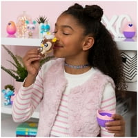 Hatchimals hatchtopia Life 2-пакет, шеќер сладок миризлив плишани хечмали со интерактивна игра