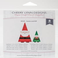 Cheary Lynn Designs Die-Santa & elf .27 до 3,51