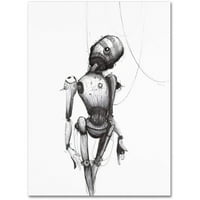 Трговска марка ликовна уметност „исклучување“ на платното од Крег Снодграс