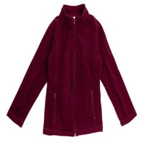 Единствена униформа за девојчиња за девојчиња во вистинска школа Fem Feme Fleece јакна, големини 4-22