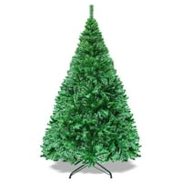 Сончеви големини вештачко новогодишно дрво W Метал штанд, лесно склопување, зелено