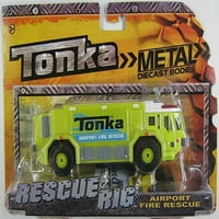 Спаси за спасување Tonnka Diecast - Спасување на пожари во аеродромот