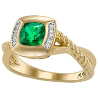Персонализиран женски паз класен прстен достапен во Валадиум, Сребрена плус, 10к жолто и бело злато